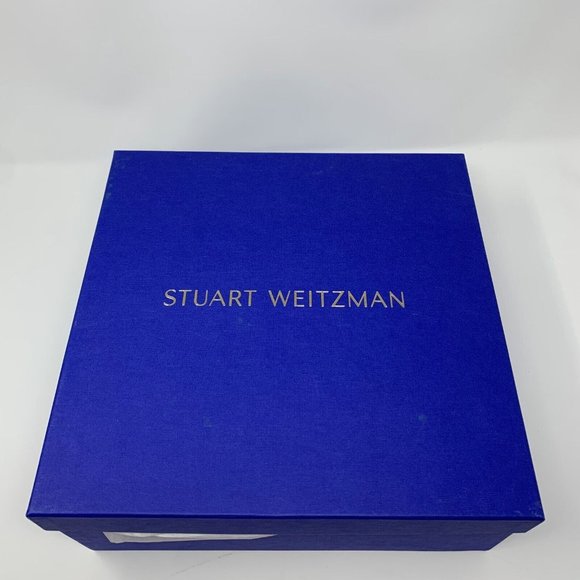 Stuart Weitzman Beatrix 100 Wrap Sandals Women's Size 8B Fig-Fine Glitter S0447 - Picture 11 of 13